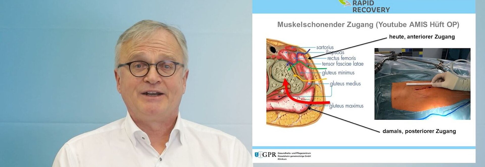 Dr. Krieger bei seinem Vortrag