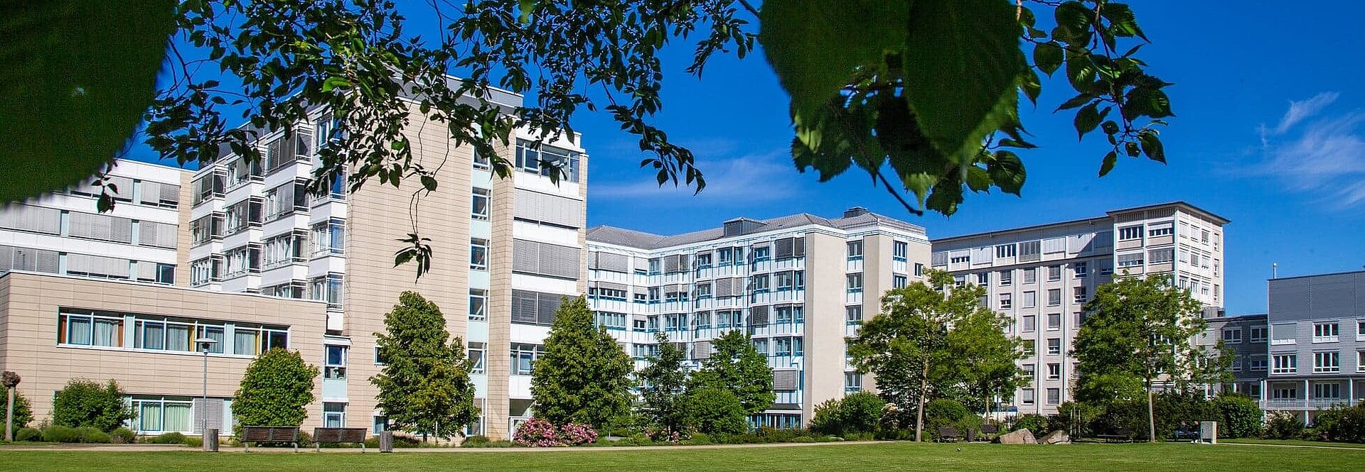 Außenansicht GPR Klinikum im Patientenpark