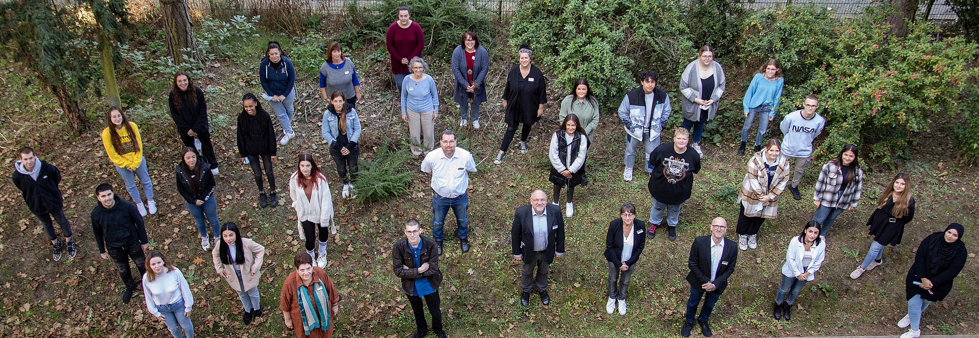 Neue Auszubildende (Pflegefachmann / -frau) des Kurses 21/O