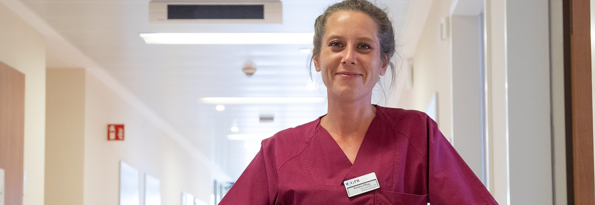 Pflegekraft Sandra Pflug