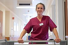 Pflegekraft Sandra Pflug