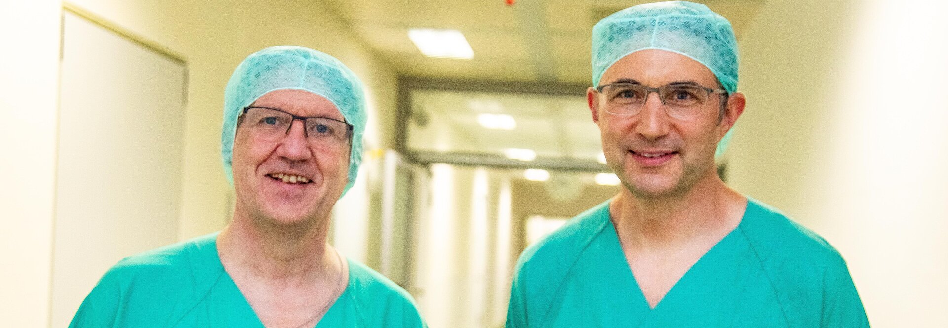 Prof. Peter Kleine (links) und Dr. Lars Leupolt