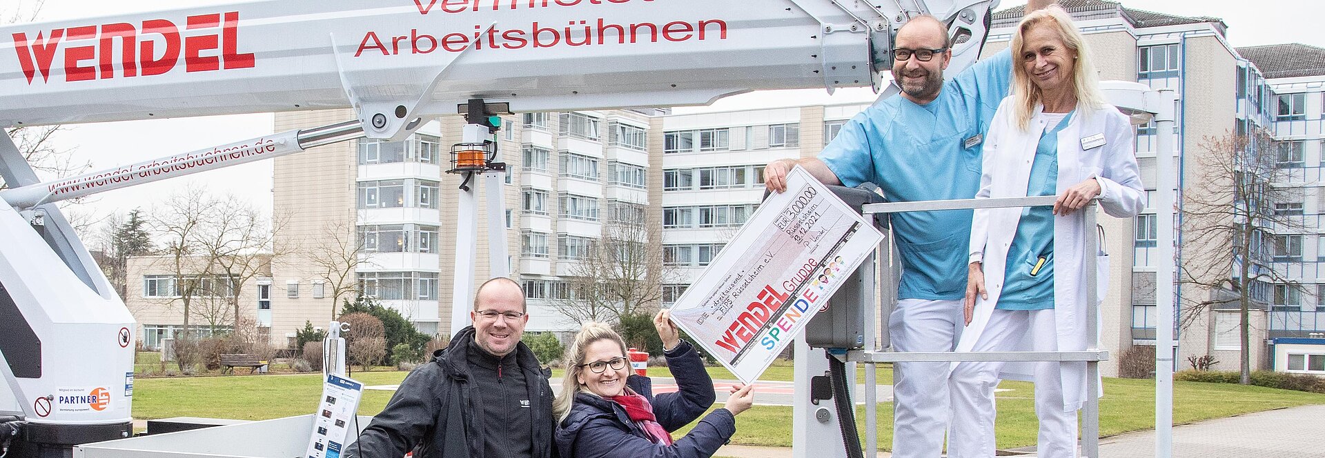 Spende der Firma Wendel