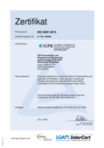 Zertifikat Ambulante Pflege Rüsselsheim