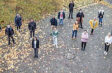 Die Auszubildenen der Krankenpflegehilfe