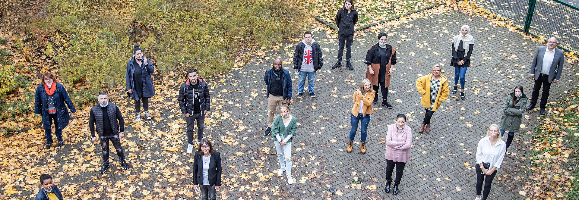 Die Auszubildenen der Krankenpflegehilfe