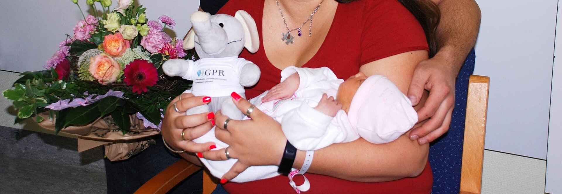 1000. Baby 2020 mit Eltern