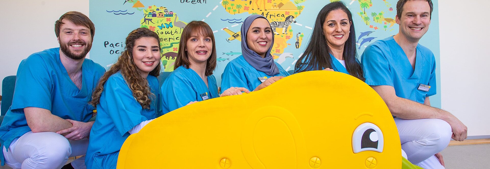 Team der Kinderarztpraxis