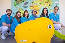 Team der Kinderarztpraxis