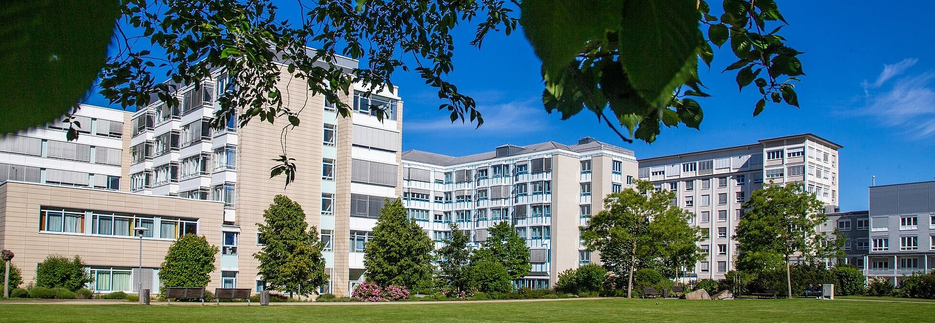 Außenansicht GPR Klinikum im Patientenpark