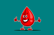 Bluttropfen Grafik