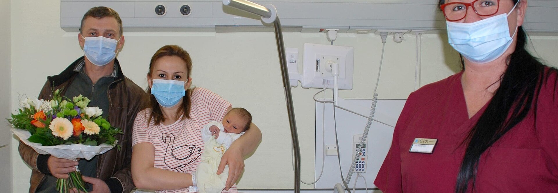 Neujahrsbaby 2021 im GPR Klinikum