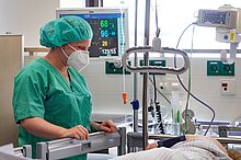 ATA am Patientenbett im Aufwachraum