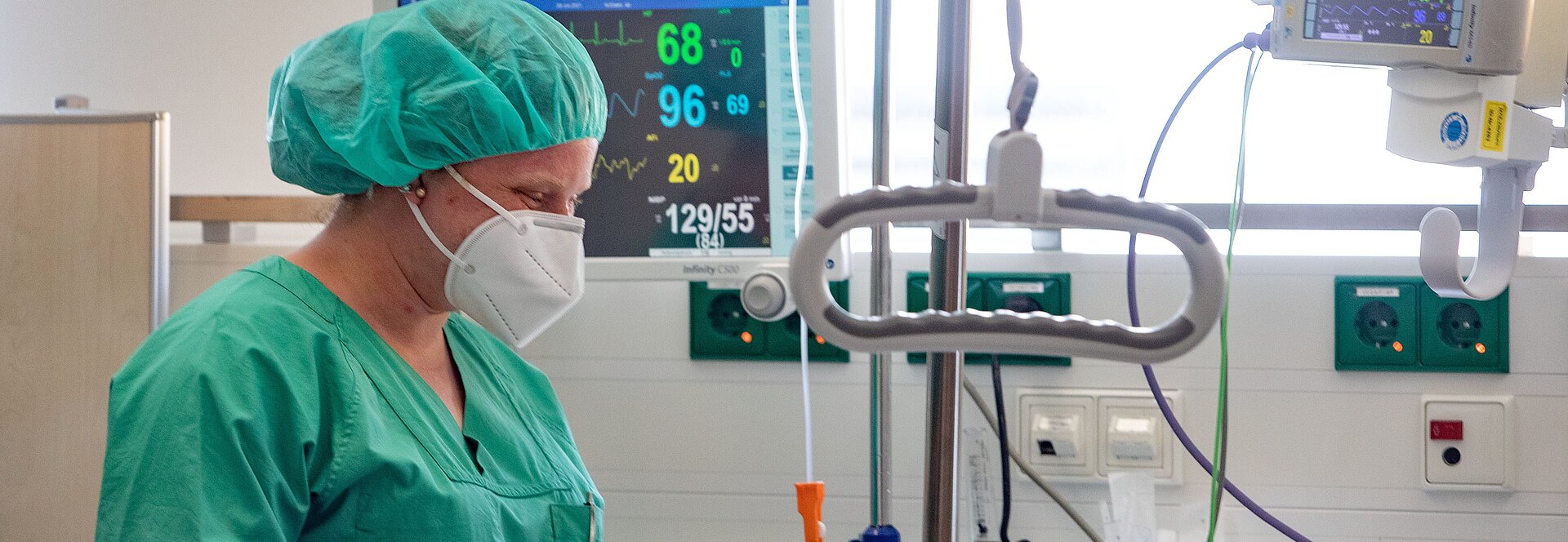 ATA am Patientenbett im Aufwachraum